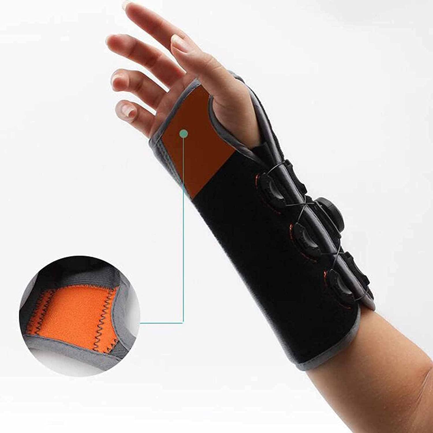 Wrist Brace for Carpal Tunnel Relief Night Support,Carpal Tunnel Wrist Brace Night Support for Carpal Tunnel Syndrome Pain Relief with Compression Sleeve for Forearm or Wrist Tendonitis Pain (S)