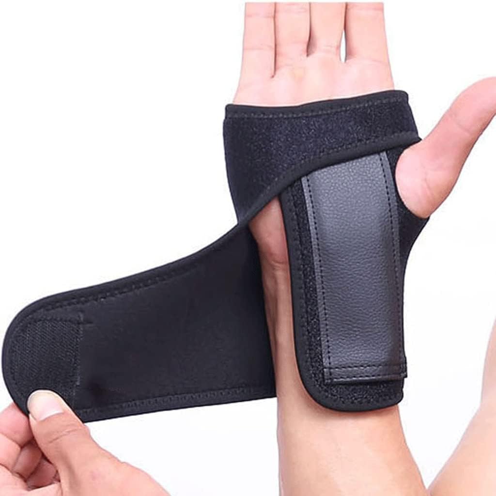 1PCS Adjust Wristband Steel Wrist Brace Wrist Support Hand Brace Wrist Support Finger Splint Carpal Tunnel Syndrome(Right)