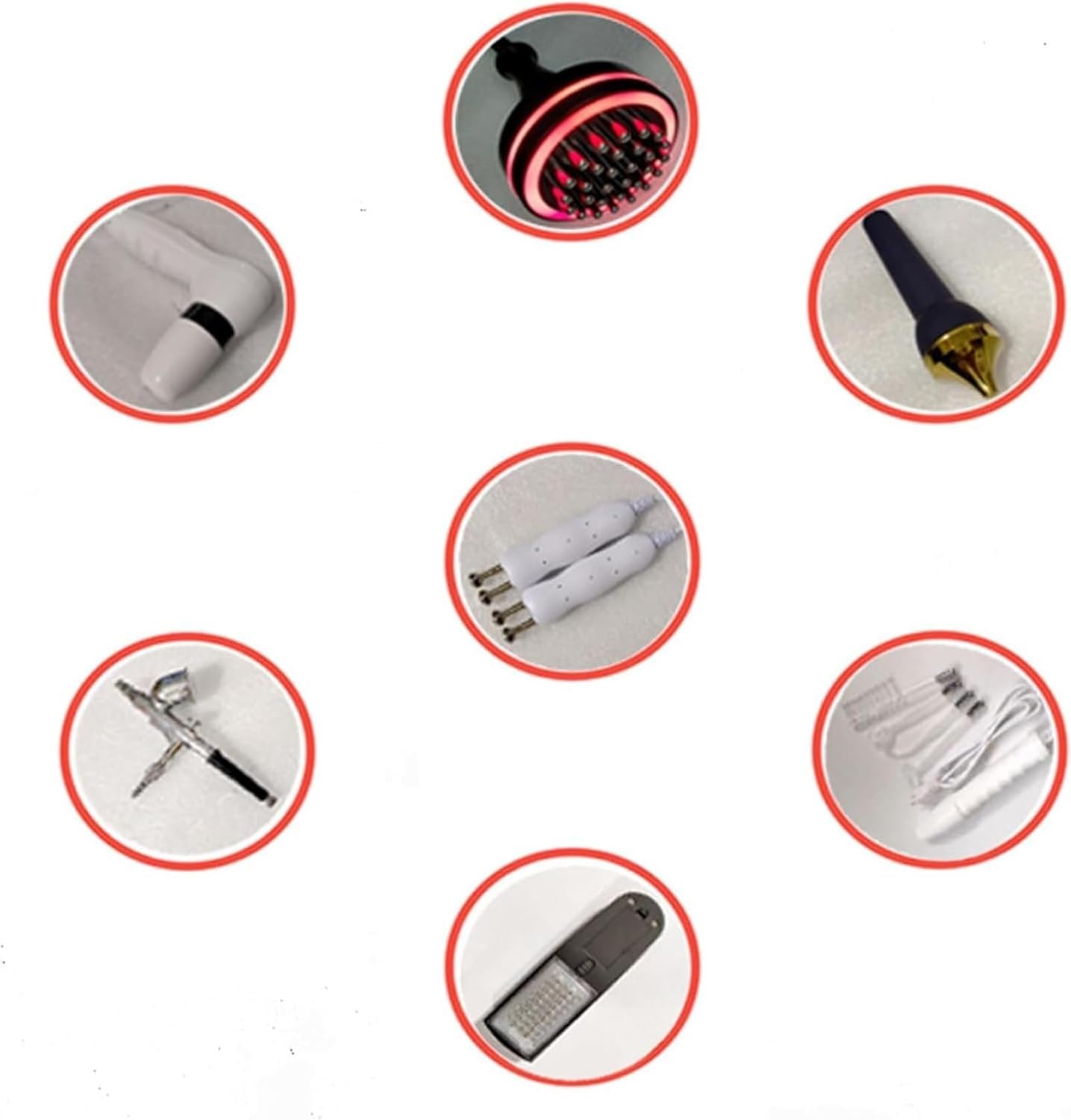 Skin Diagnosis Hair Analyzer, Digital Microscope Scalp Hair Follicle Detector, Freeze Frame Storage, Meridian Dredging and deep Massage, LCD Screen, Suitable for Home use, Salon spa