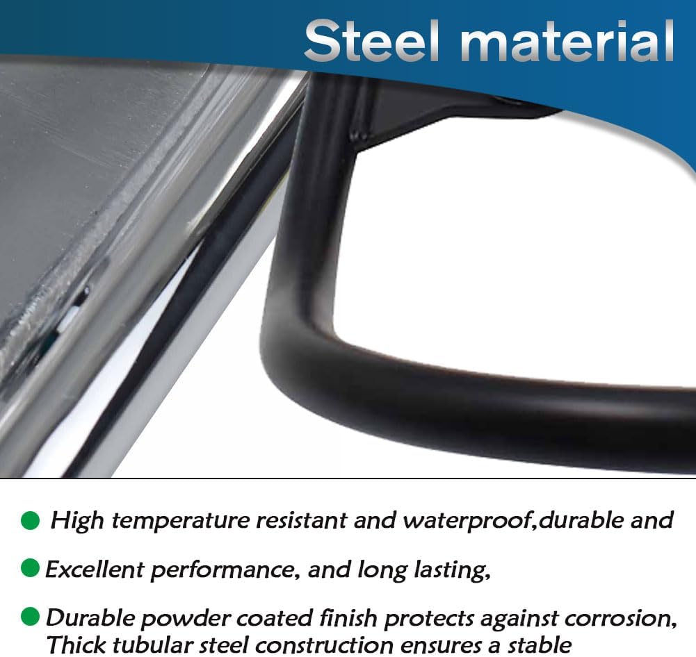 Motorcycle Steel Rear Bumper Passenger Seat Hand Handle Grab Bar Rail Armrest Support Bracket fit for Ka-wa-saki Z-650RS Z-650RS Z650RS Cafe Accessories 2021 2022 2023 (Black)