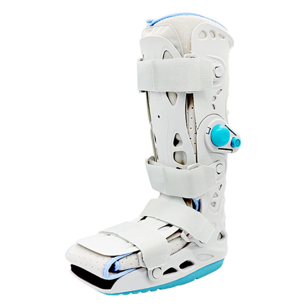 Foot Orthosis Brace Drop Foot Brace Fixed Inflatable Medical Grade Adjustable Lightweight Relieve The Instability Of Lower Limbs Helps Relieve Bed Strain Improve Foot Microcirculation (White S)