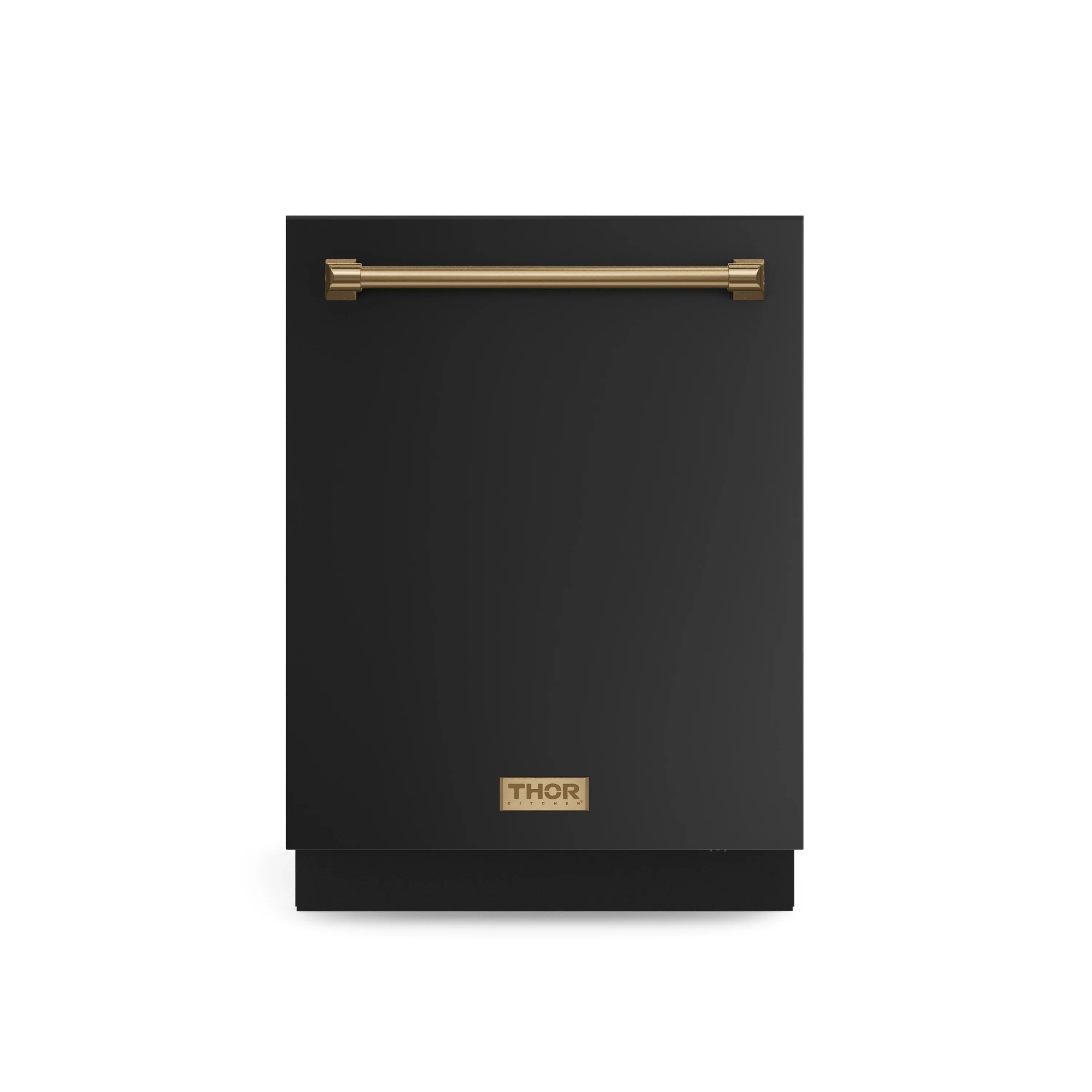 Gordon Ramsay by Thor Kitchen 24-Inch Dishwasher in Black with Bronze Trim (DW24X8BA00-BRZ)