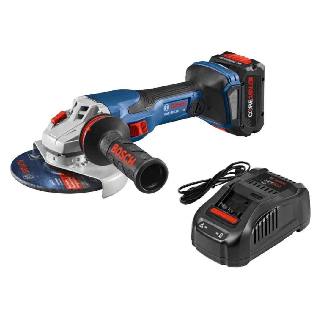 Bosch PROFACTOR 18V Connected-Ready 5 to 6-Inch Angle Grinder Kit