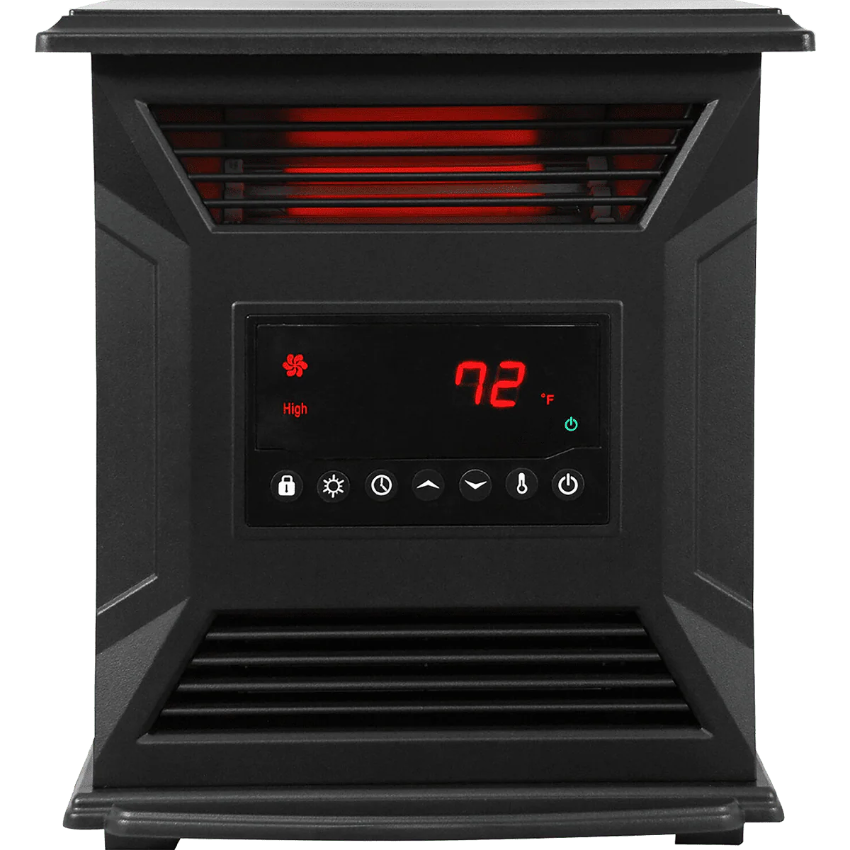 Lifesmart Infrared Electric Heater w/6-Element Front Air Intake