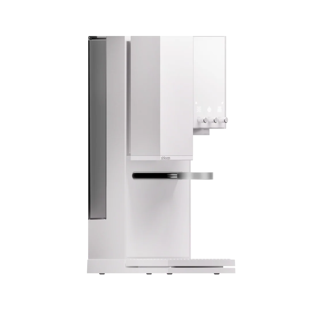 xBloom Studio Smart Automatic Pour Over Coffee Maker with All-in-one System with Integrated Grinder, Brewer, and Scale.