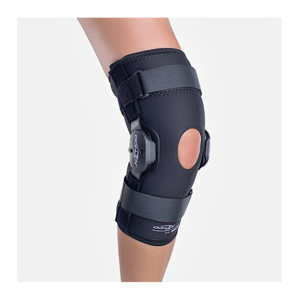 DonJoy Deluxe Hinged Knee Wrap Around Brace with Breathable Lycra Fabric (3-XL)