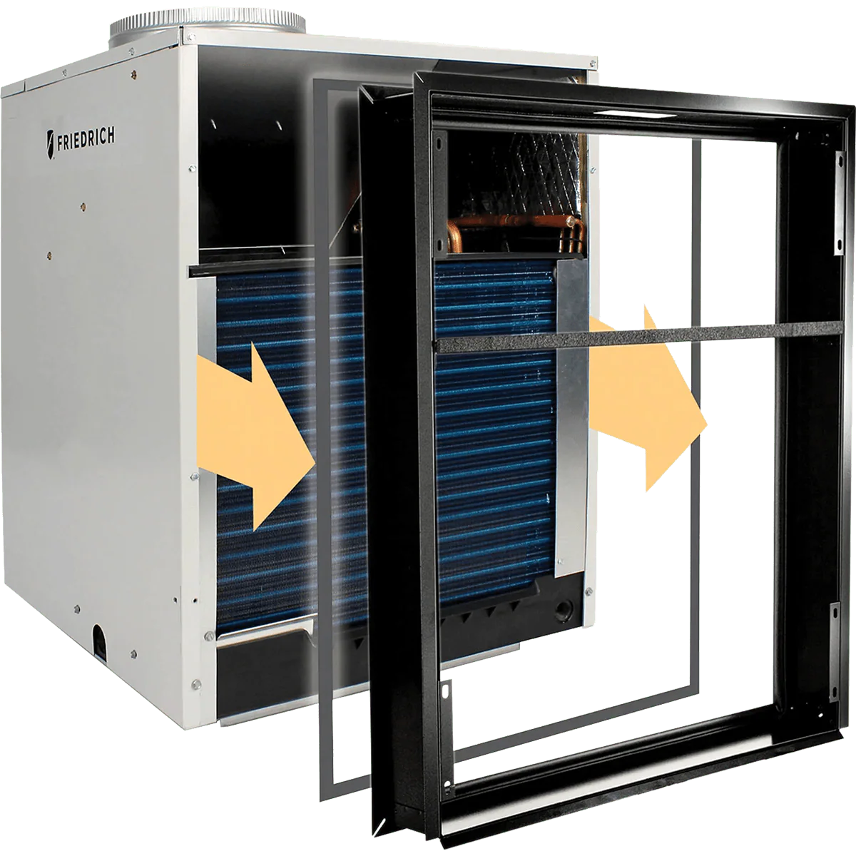 Friedrich Vert-I-PAK 12,000 BTU Vertical Package AC Heat Pump