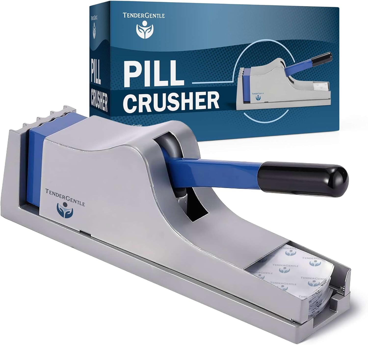Hospital Grade Pill Crusher - 1 Pill Crusher Grinder for Fine Powder - for Home, Hospitals, and Nursing Homes