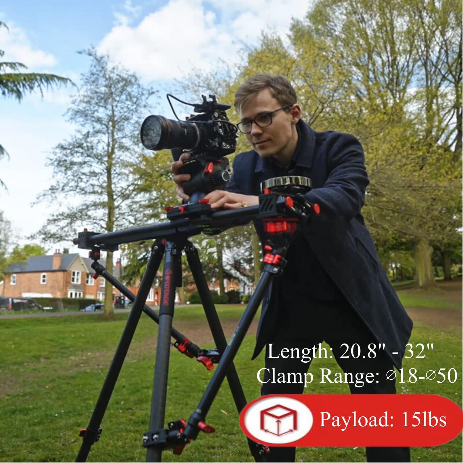 IFOOTAGE Camera Slider Support Arm Stabilizer SA-32, 32