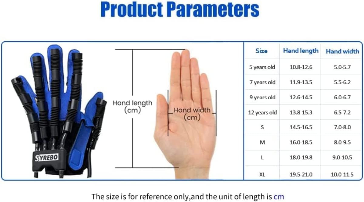 Hand Rehabilitation Robot Gloves, E10 Model Self Training Finger Rehabilitation Device, Hand Stroke Recovery Equipment