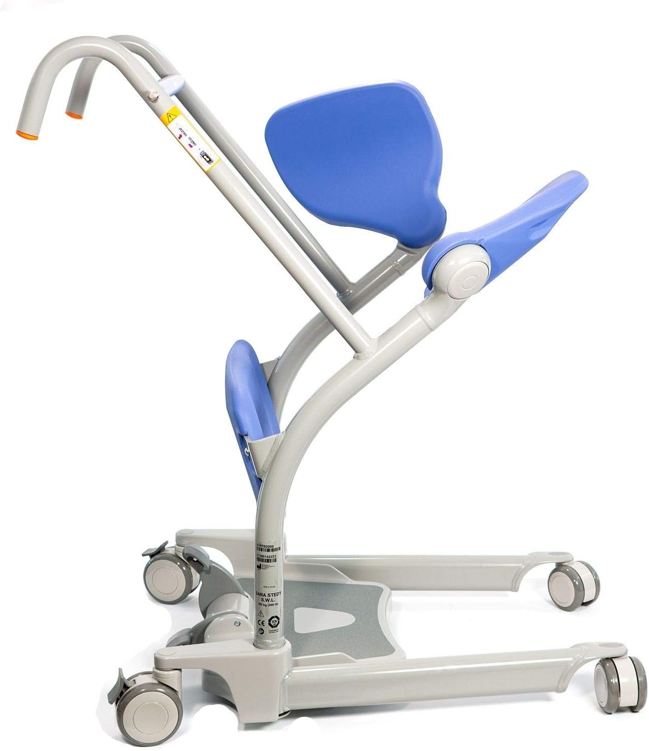 Arjohuntleigh Compact Sara Stedy Sit to Stand Manual Patient Lift Aid | Fully Assembled Elderly Assistance Products | Holds up to 400 Pounds | Intended for Users 4'6