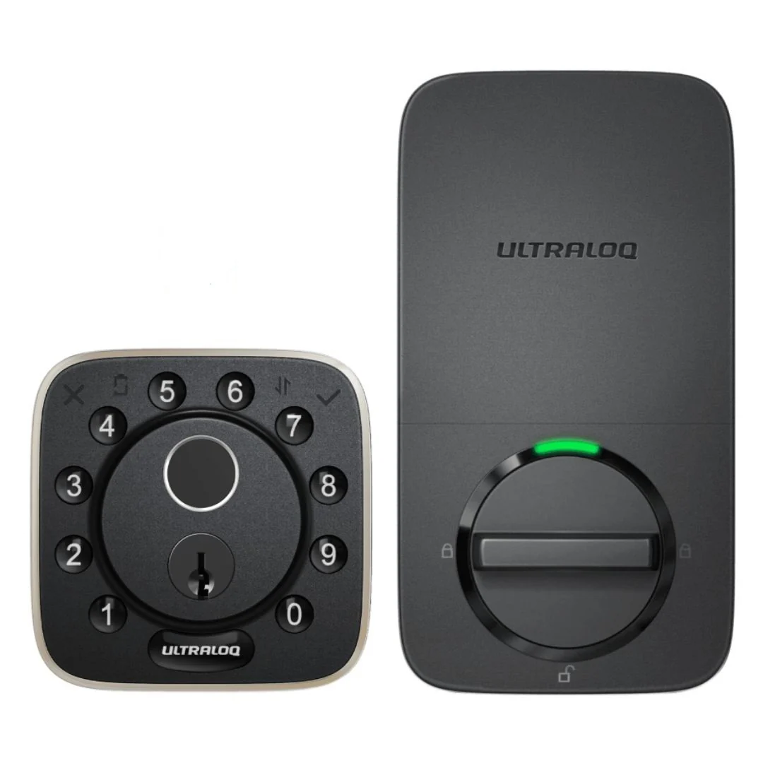 ULTRALOQ Bolt Fingerprint WiFi Smart Lock (Apple Home)