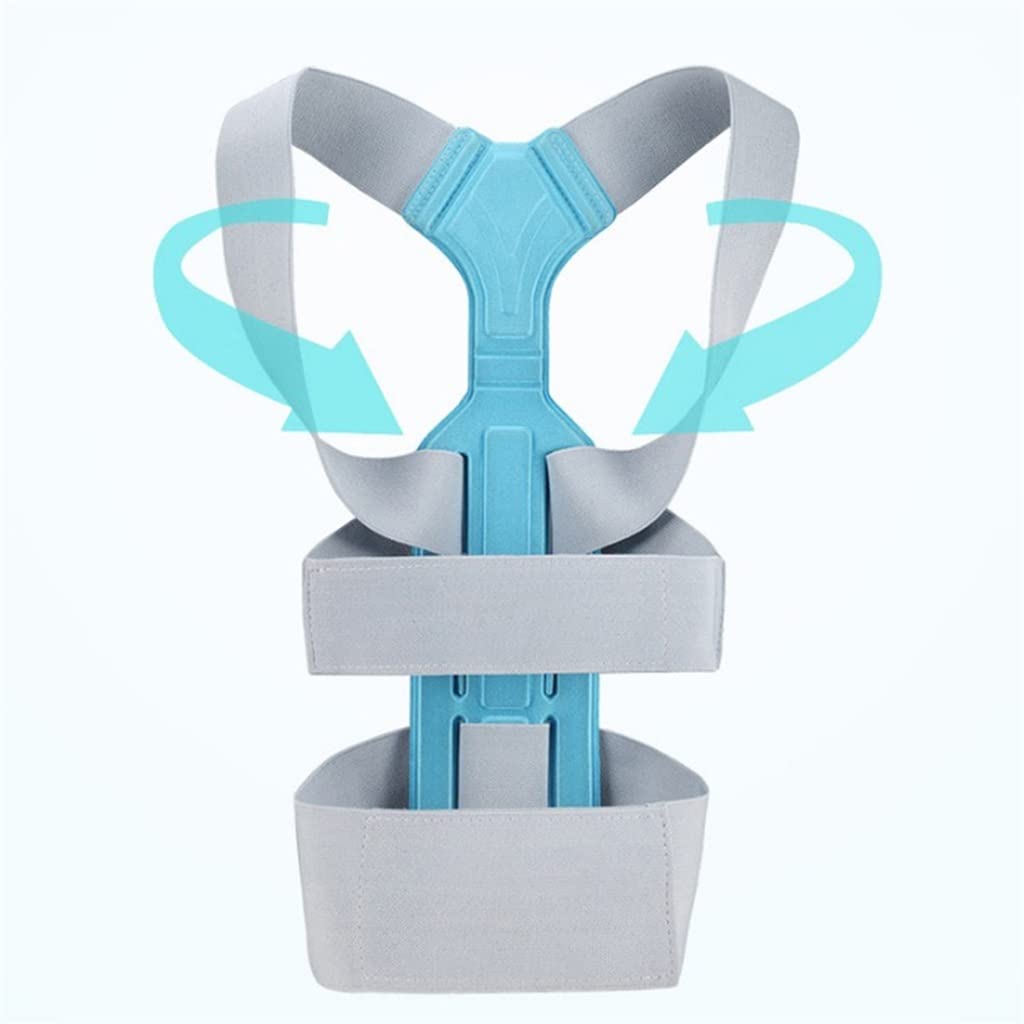 Invisible Chest Orthopedic Device Back Brace Supports Waist Belt Spine Support Men Women Breathable Corset(M code)