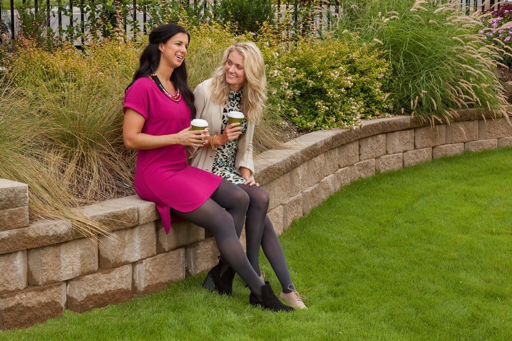 JOBST Opaque Waist High 20-30 mmHg Compression Stockings Pantyhose, Closed Toe, Small, Anthracite