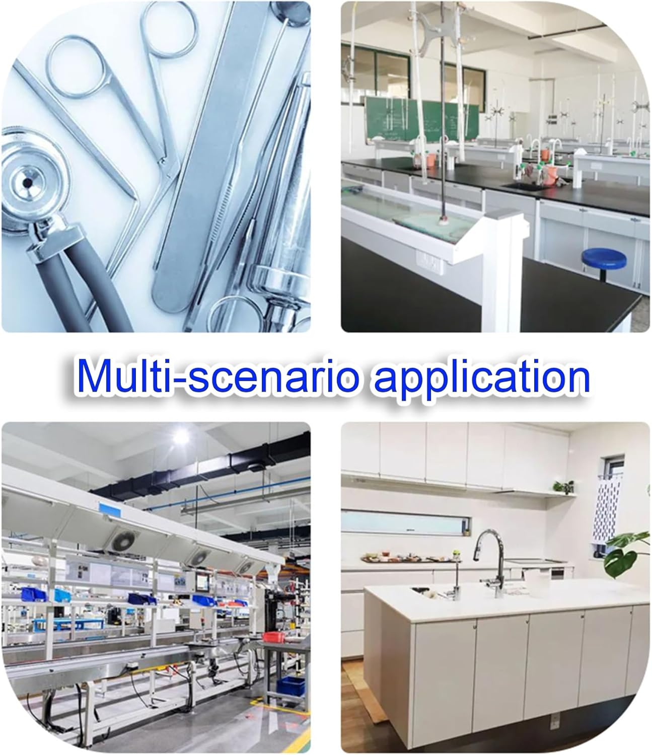 Metal Instrument Sterilization Basket with lid, Lab Trays,304 Stainless Steel mesh Basket,Instrument Tray and Mesh Perforated Baskets,for Hospital, Clinic