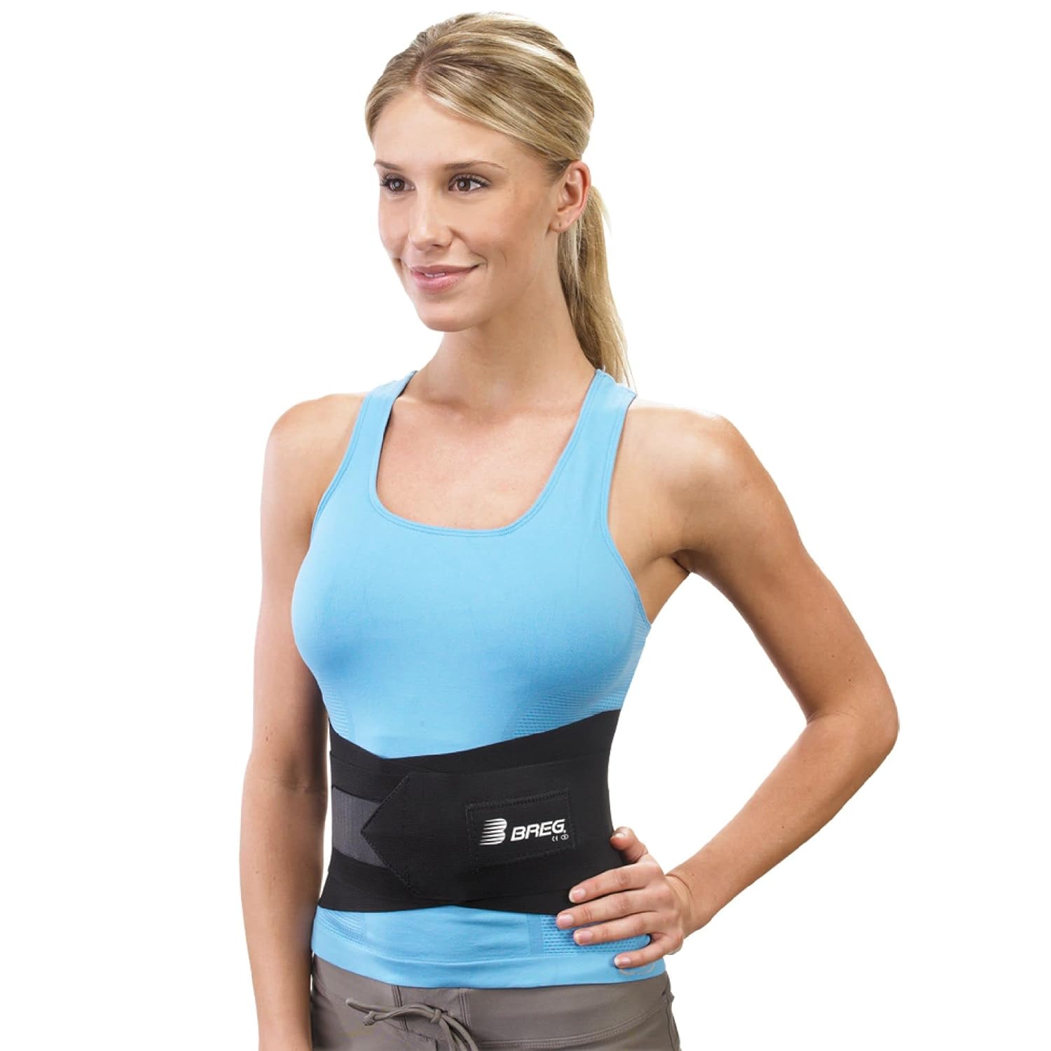 Breg Back Support with Side Pulls (Medium)