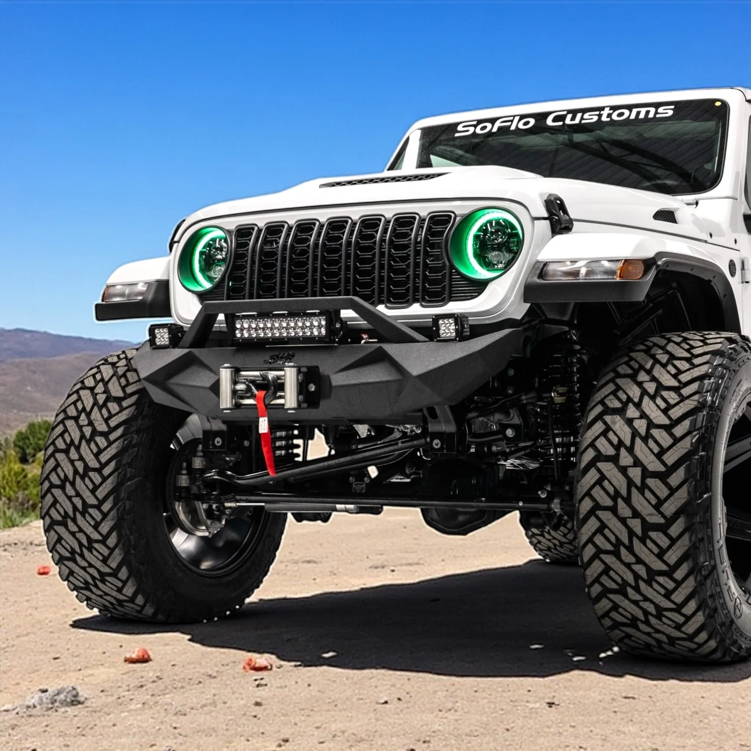 Jeep Wrangler Front Bumper Stubby 2018-2026