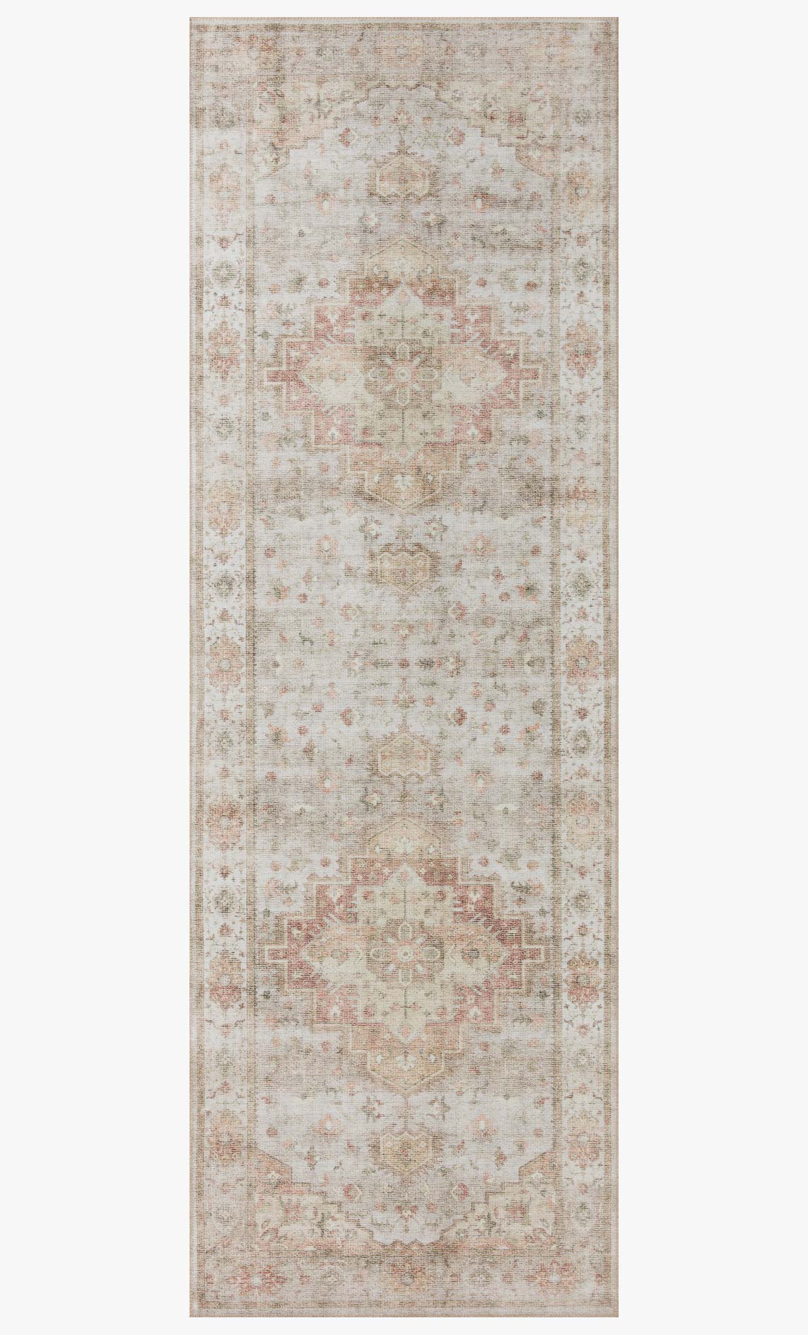 Loloi II Heidi Collection - Traditional Power Loomed Rug in Sage (HEI-02)