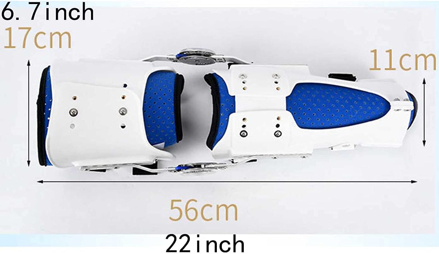 HUANGJUN Hinged Knee Brace,Knee Brace,adjustable Shaping Leg Splint Support Knee Orthosis Support Joint Stabilizer