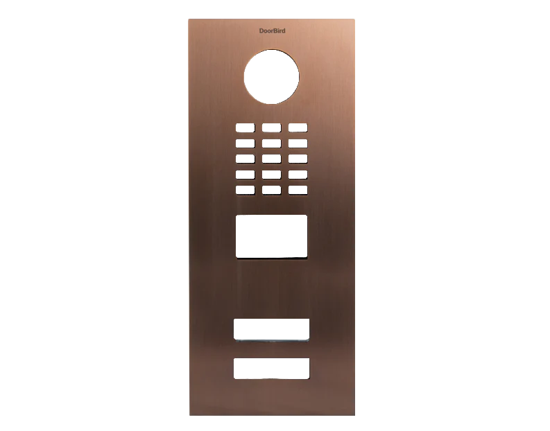 DoorBird Front Panel for D2102V in Bronze