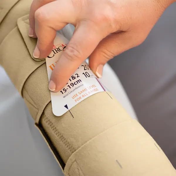 circaid Juxtafit Essentials Left Arm Adjustable Compression Sleeve - Lymphedema Arm Sleeve