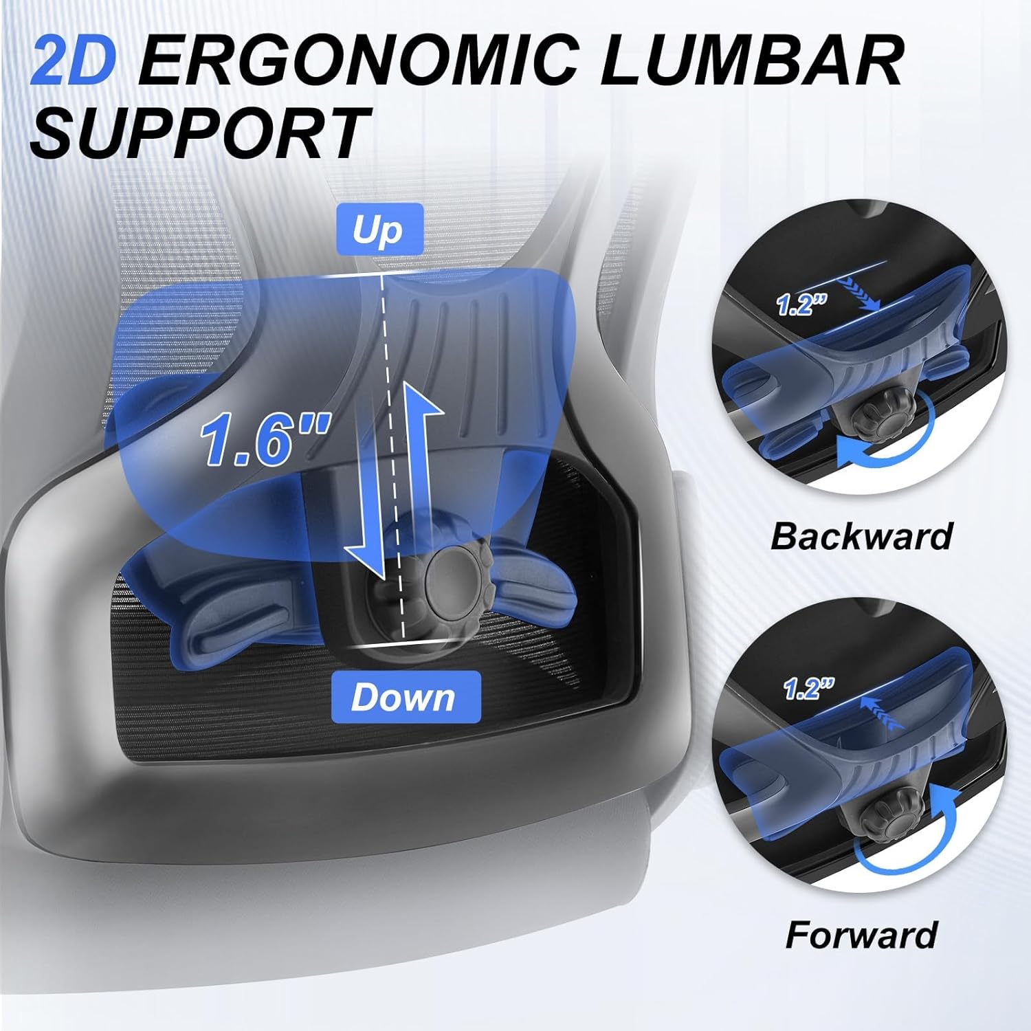 750lbs Ergonomic Office Chair,Upgrade Big and Tall Office Chairs for Heavy People,Mesh High Back Desk Chair with 5D Flip Arms Large Wheels,Adjustable Headrest & Lumbar Support,Wide Chairs