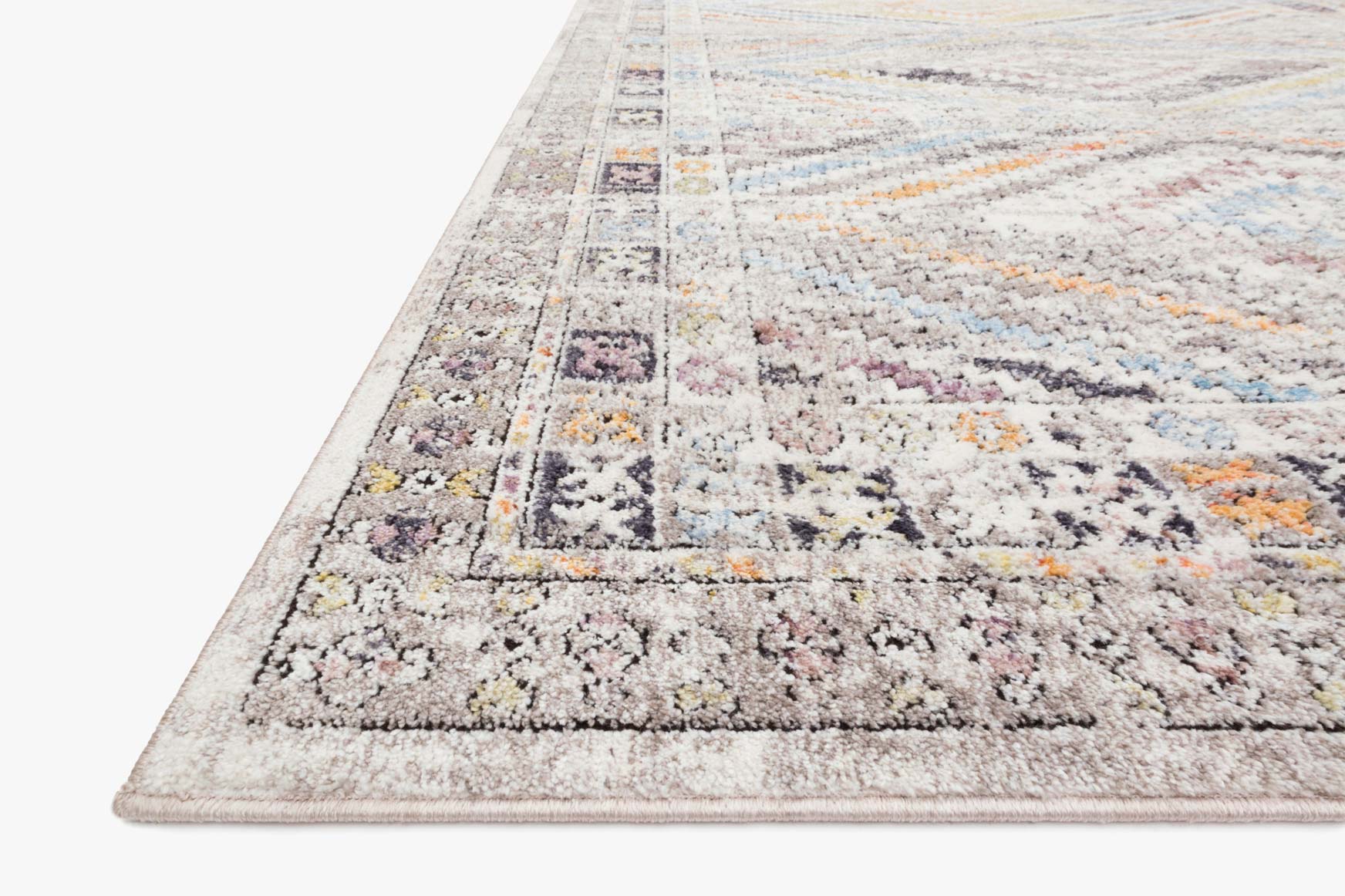 Loloi II Dante Collection - Transitional Power Loomed Rug in Ivory (DN-01)
