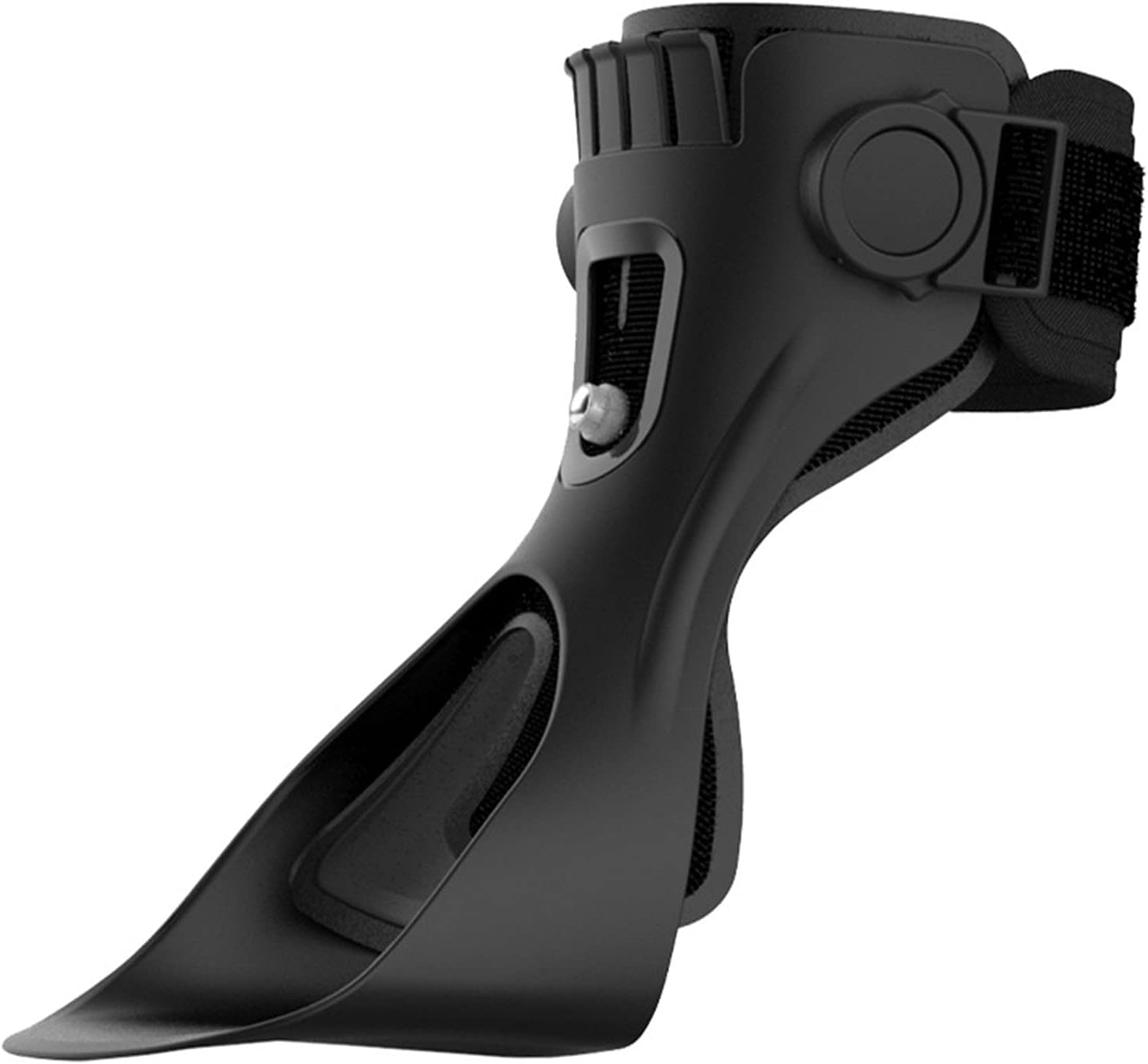 HUANGJUN Foot Drop Orthosis Drop Foot Support Brace Ankle Brace Ankle Splint for Sprains, Tendonitis,A/Left,M, B/Right