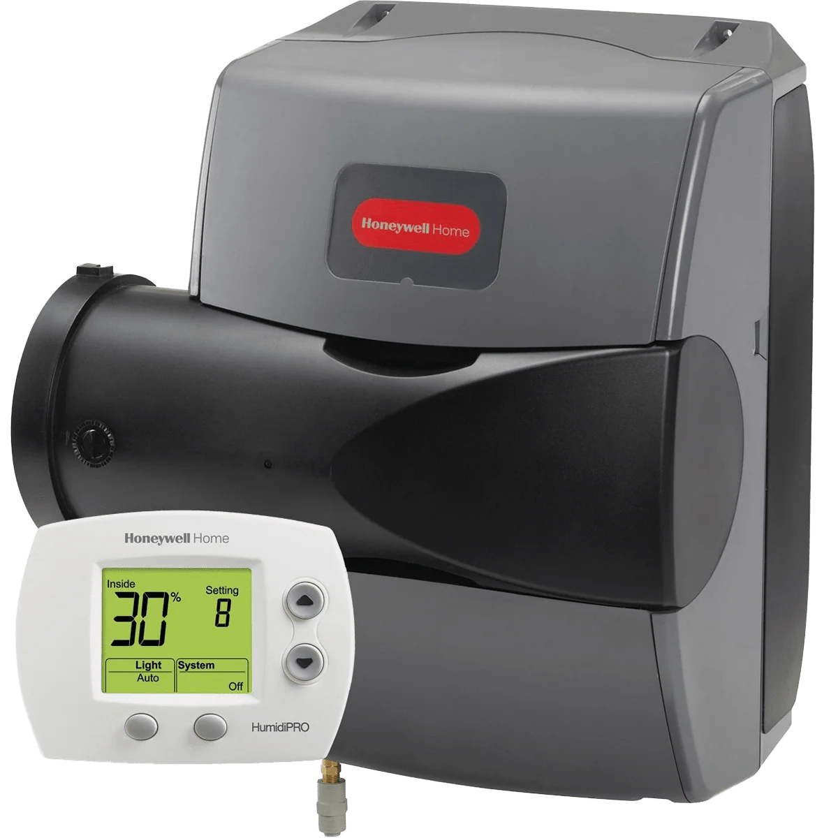 Honeywell HE200A1000/U TrueEASE Large Evaporative Bypass Humidifier 17 GPD