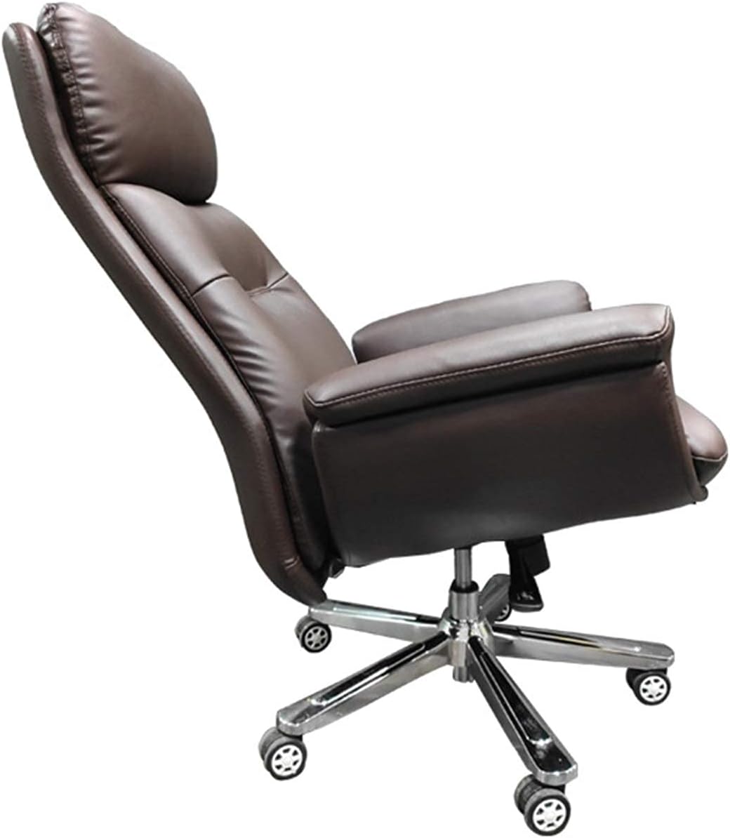Boss Chairs Office Chairs Managerial Chairs with Arms and Lumbar Support Executive Chairs Ergonomic High-Back Bonded Leather Vision,