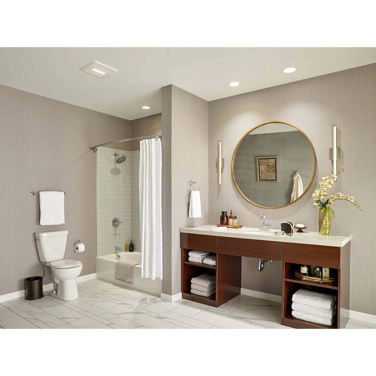 Broan Flex DC Series 50-100 CFM Bathroom Exhaust Fan