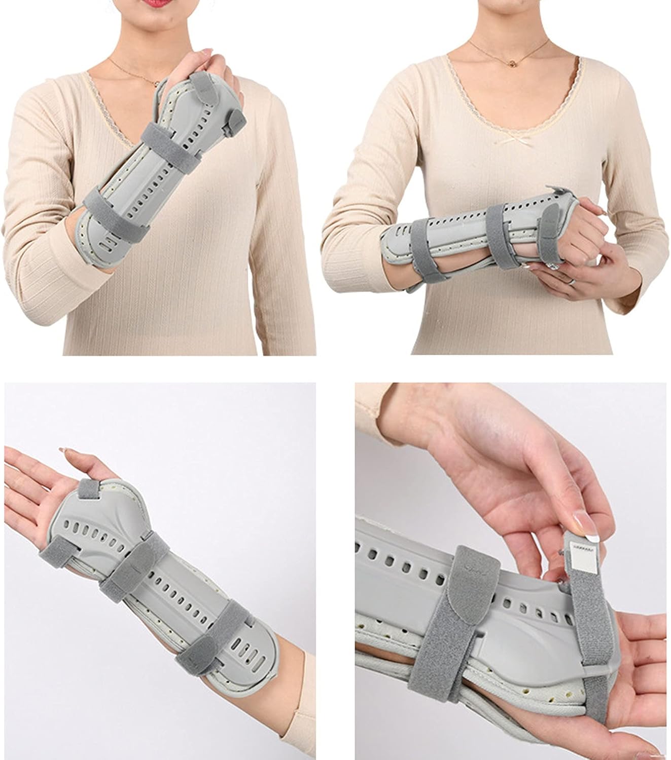 Wrist Splint Carpal Tunnel Wrist Brace Night Support Hand Brace for Carpal Tunnel Syndrome Arthritis Tendonitis Mallet Fingers Pain Relief with Wrist Tendonit,Left