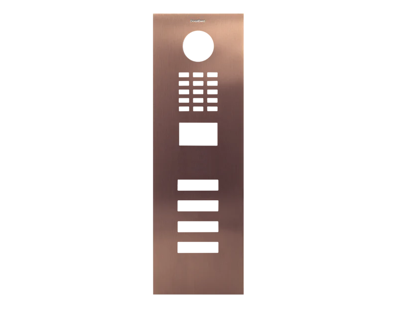 DoorBird Front Panel for D2104V in Bronze