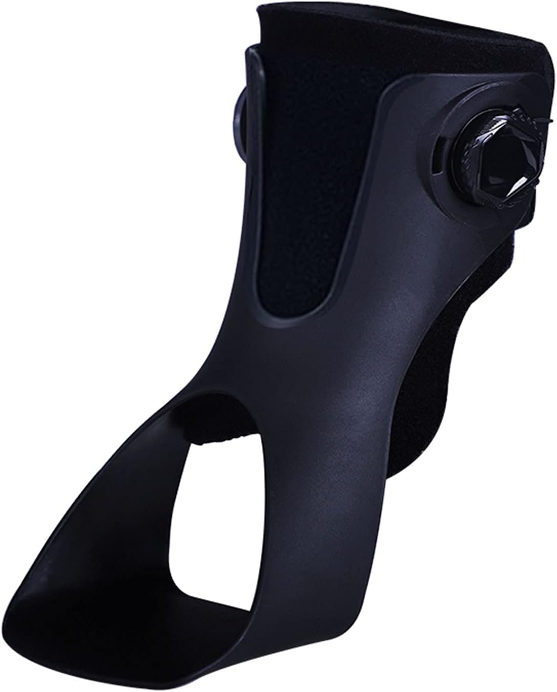 Foot Drop Orthosis, Drop Ankle Brace Ankle Splint U-Shaped Opening Design for Sprains Tendonitis Foot Drop Foot Varus Valgus,Right,M (Left L) (Left Large)