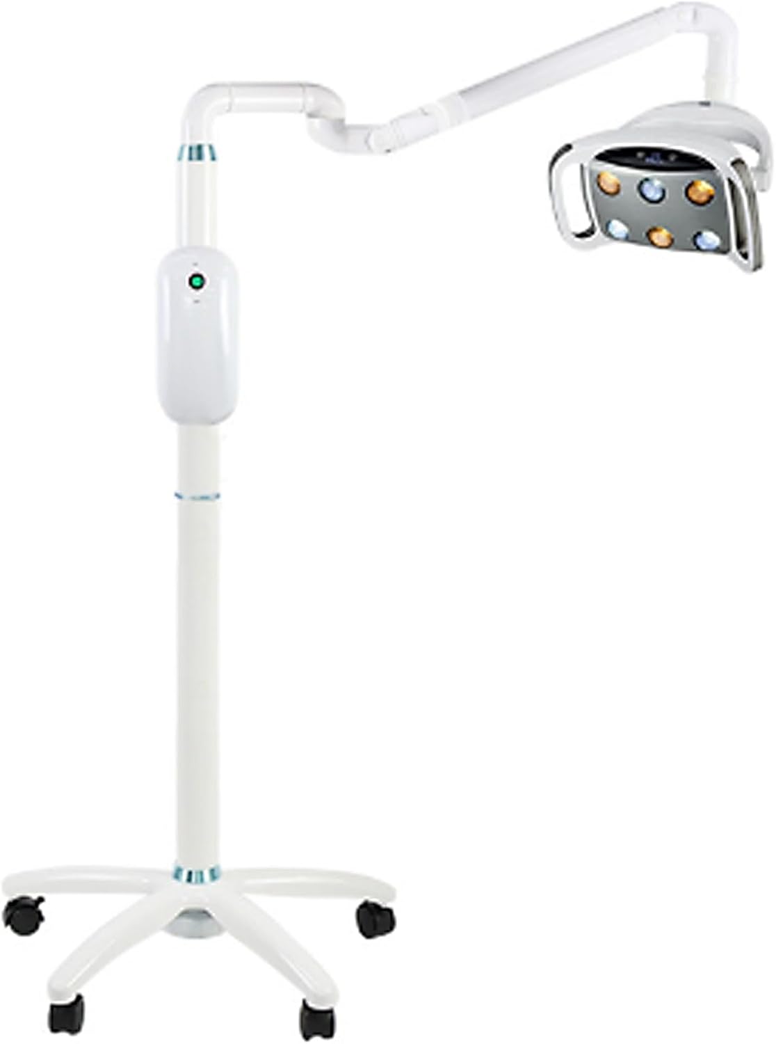 Mobile Surgical Examination Lamp, Floor Stand Mobile Shadowless Lamp, Adjustable Brightness for Dental Beauty Beauty Gynecology ENT Surgery Veterinary