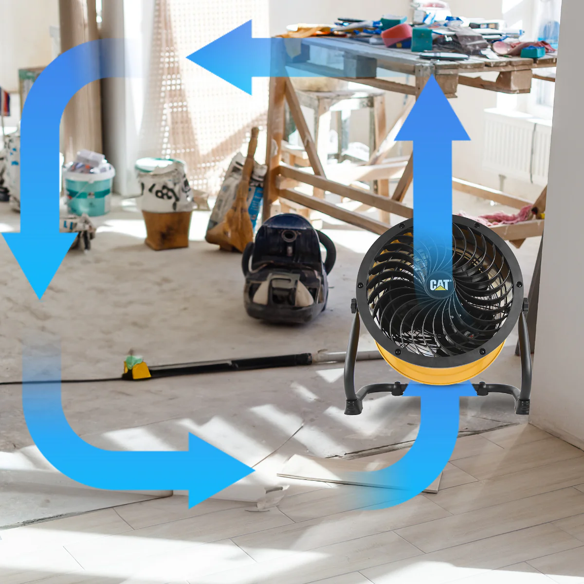 Caterpillar 14-In. High Velocity Drum Fan