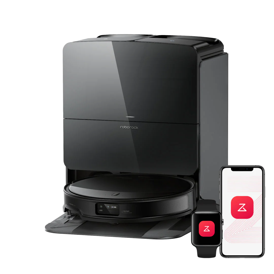 Roborock Saros 10R Ultra-Slim Robot Vacuum with Multifunctional Dock 4.0 and Dual Anti-Tangle Brush System (RR-Saros10R5-M2)