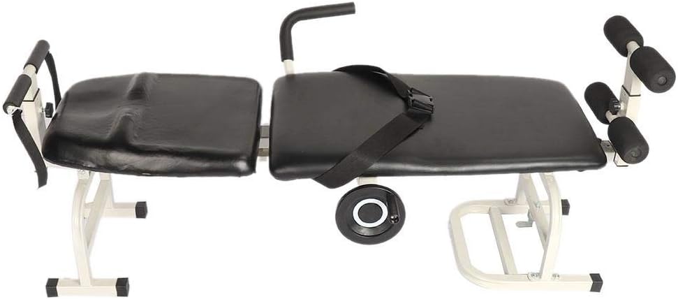 ZJchao Stretch Bench, Body Stretching Device Cervical Spine Lumbar Traction Bed Table Massage Tool Home Use Inline Back Stretch Bench Traction Bed Body Stretching Device