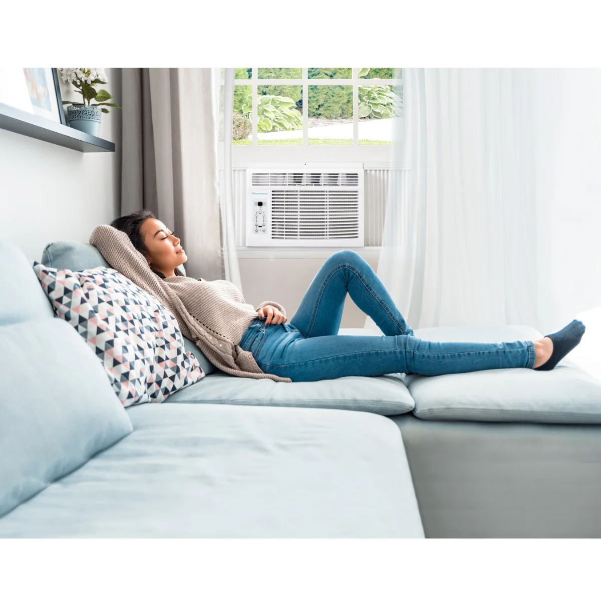 Keystone 6,000 BTU Window AC, Remote Control KSTAW06E