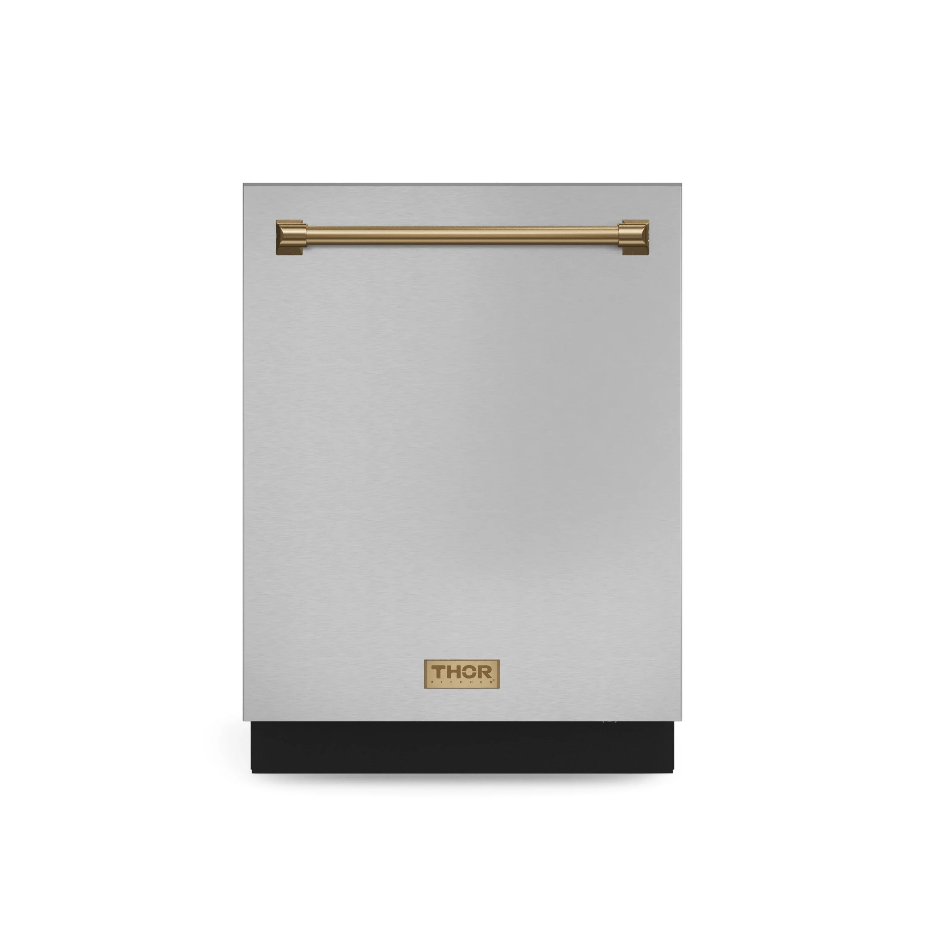 Gordon Ramsay by Thor Kitchen 24 Inch Dishwasher in Stainless Steel with Bronze Trim (DW24X8BA99-BRZ)