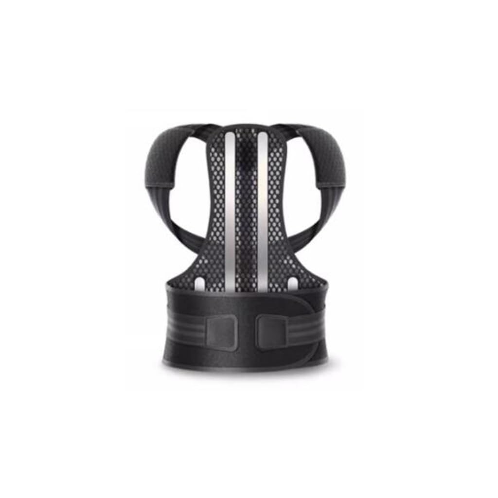 JSEIAJB Straight Back Support Sitting Posture Spinal Vertebra Artifact Anti-hunchback Orthotics Juvenile Camel Shoulder(Medium)