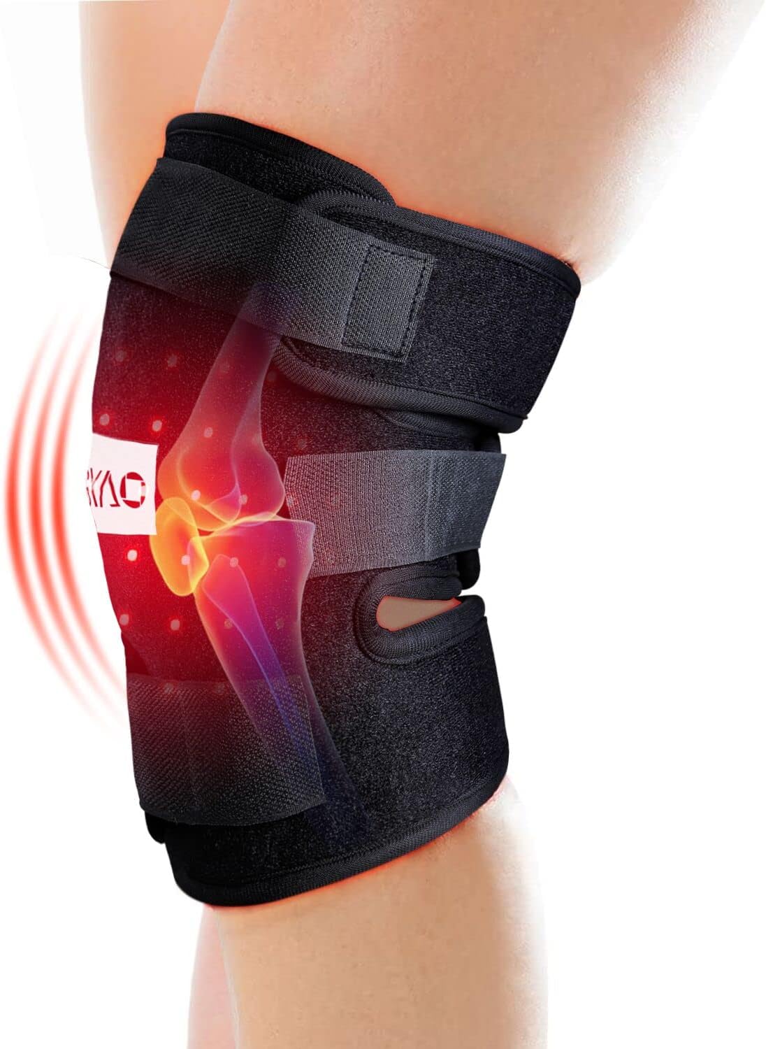 DGXINJUN Infrared & Red Light Therapy for Joint Pain Relief Device Led 880nm Wearable Knee Elbow Pads Home Use Wrap