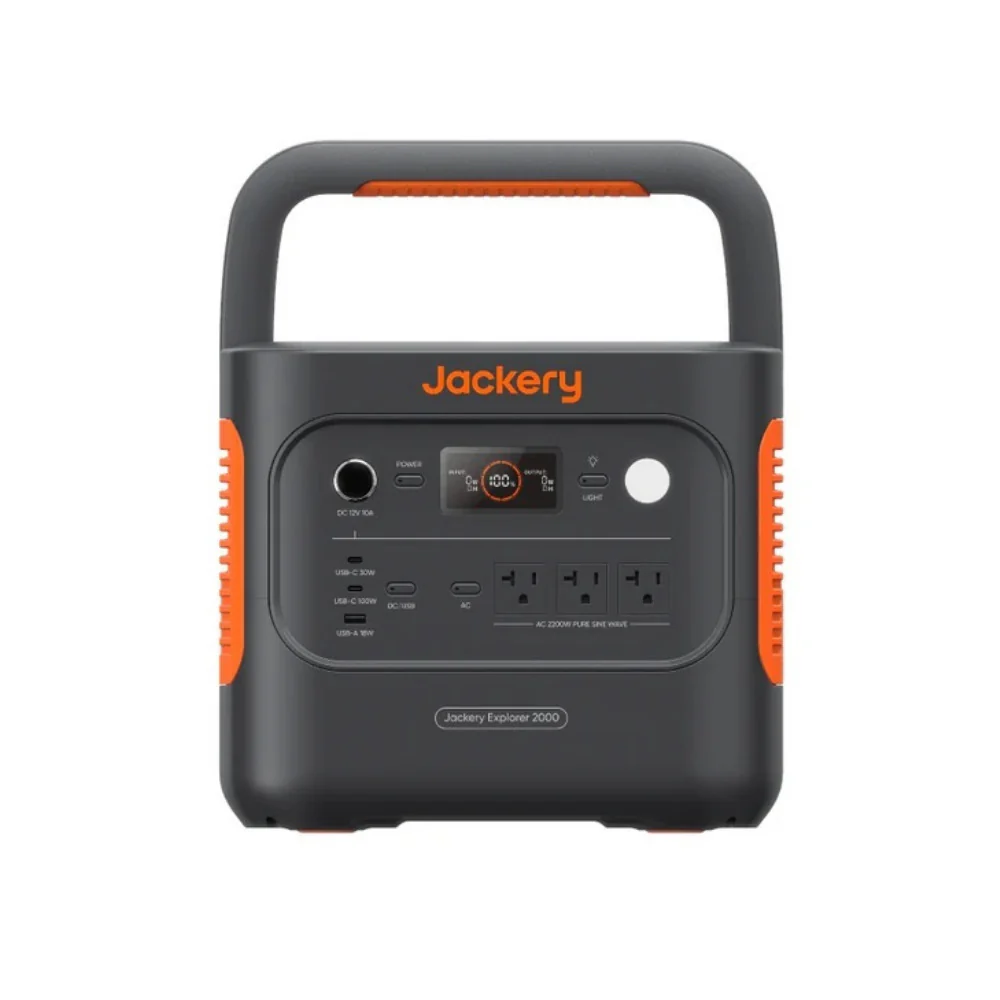 Jackery Explorer 2000 v2 Portable Power Station - 2042Wh with Smart App Control