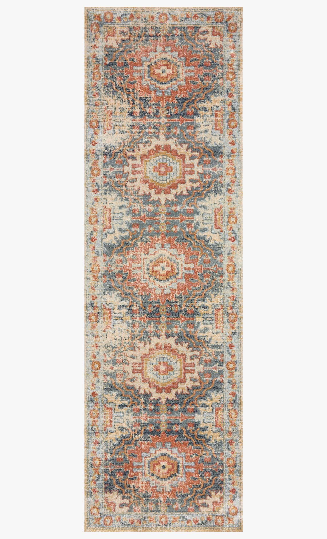 Loloi II Jocelyn Collection - Transitional Power Loomed Rug in Mist (JOC-03)