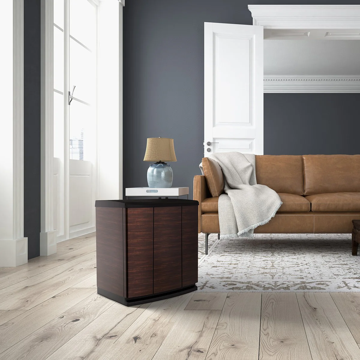 AIRCARE Alliance 5.4 Gal. Evaporative Whole House Console Humidifier - Copper Night