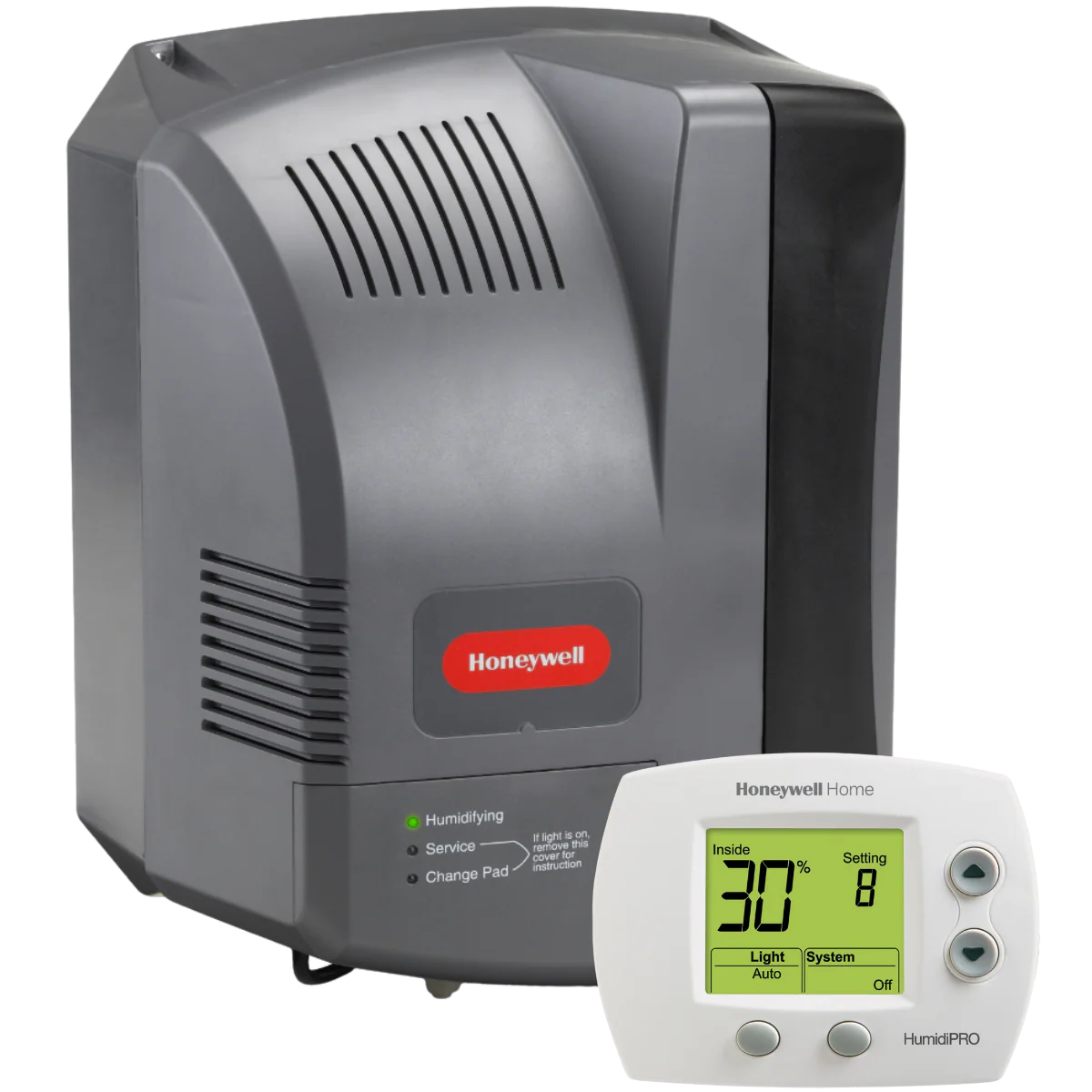Honeywell HE300A1005/U TrueEASE Advanced Evaporative Fan-Powered Humidifier 18 GPD