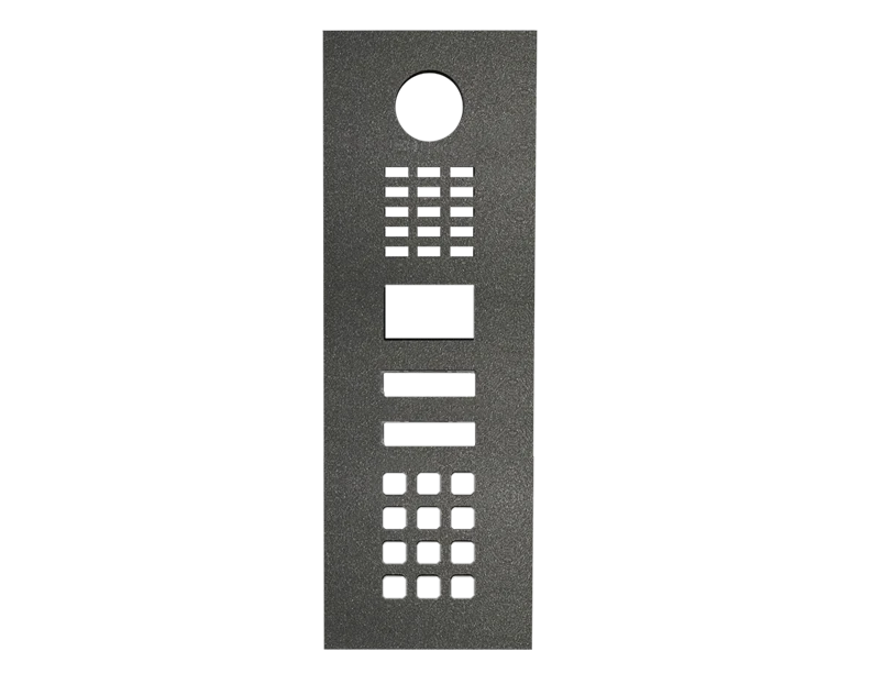 DoorBird Front Panel for D2102KV in DB 703 Stainless Steel
