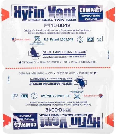 Stop The Bleed Kit, Individual, Nylon, Choice of Tourniquet & Level.