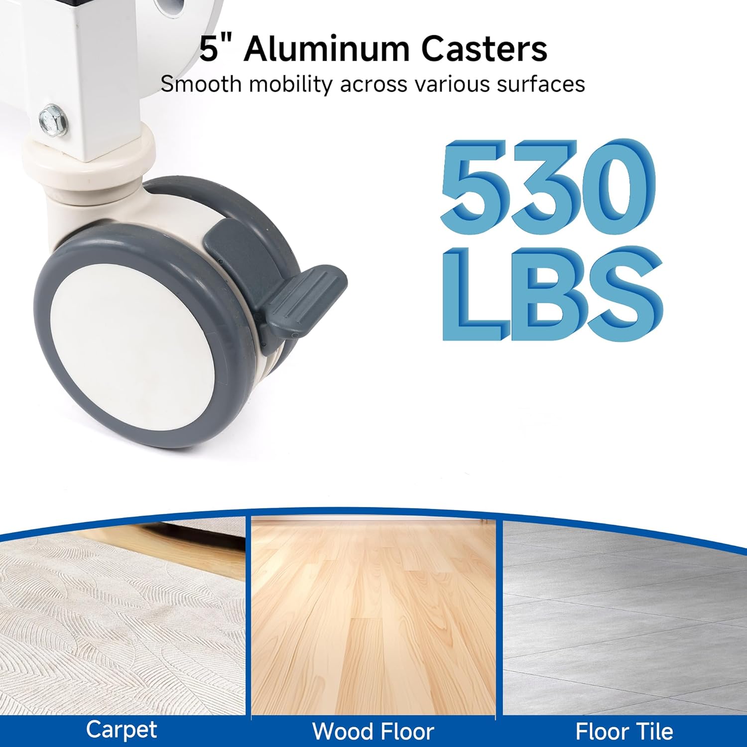 Hospital Bed Electric 5 Function with Trendelenburg & Reverse Trendelenburg, 5