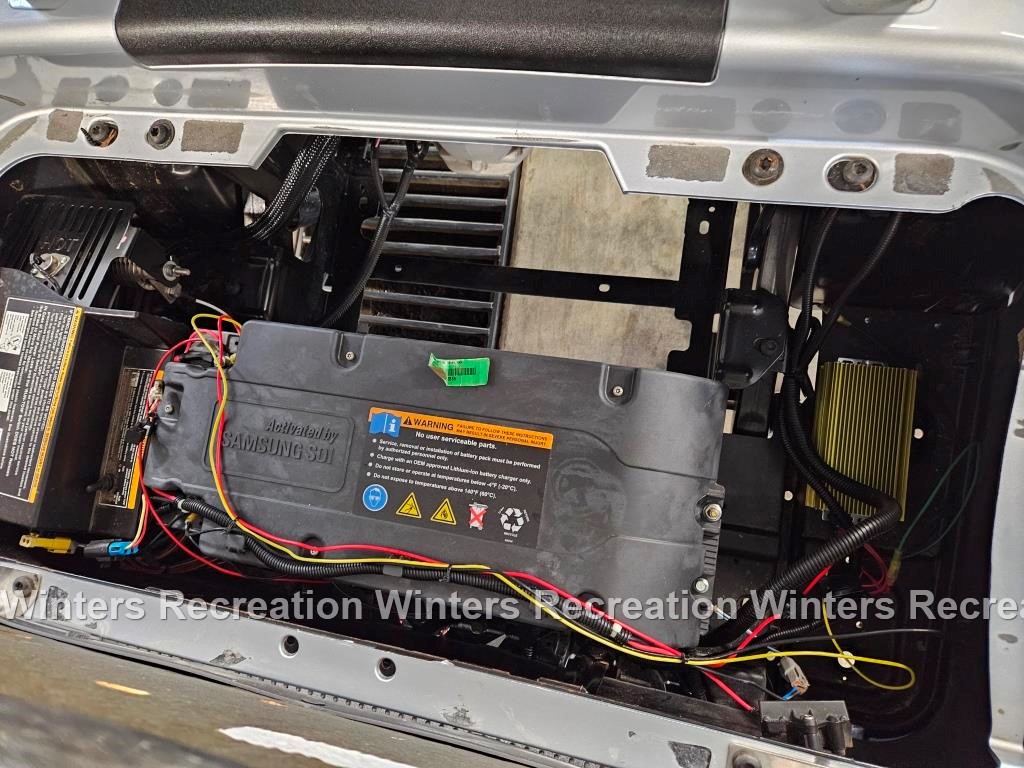 2020 E-Z-GO RXV Lithium Ion ECOXGEAR STREET READY Golf Cart, Silver